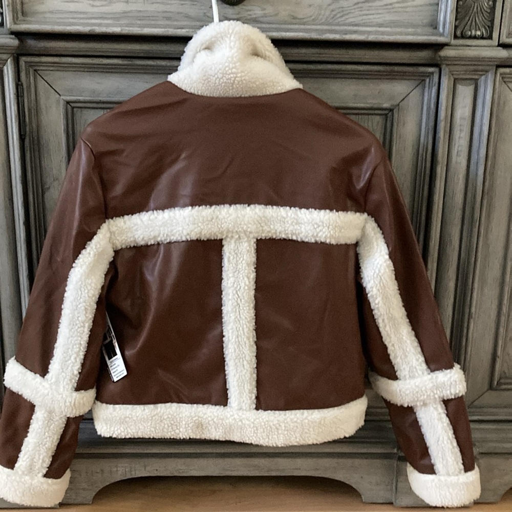 BRAND NEW WOMANS MOTO JACKET SIZE XS! NWT! SMOKE FREE HOME! - Picture 7 of 7
